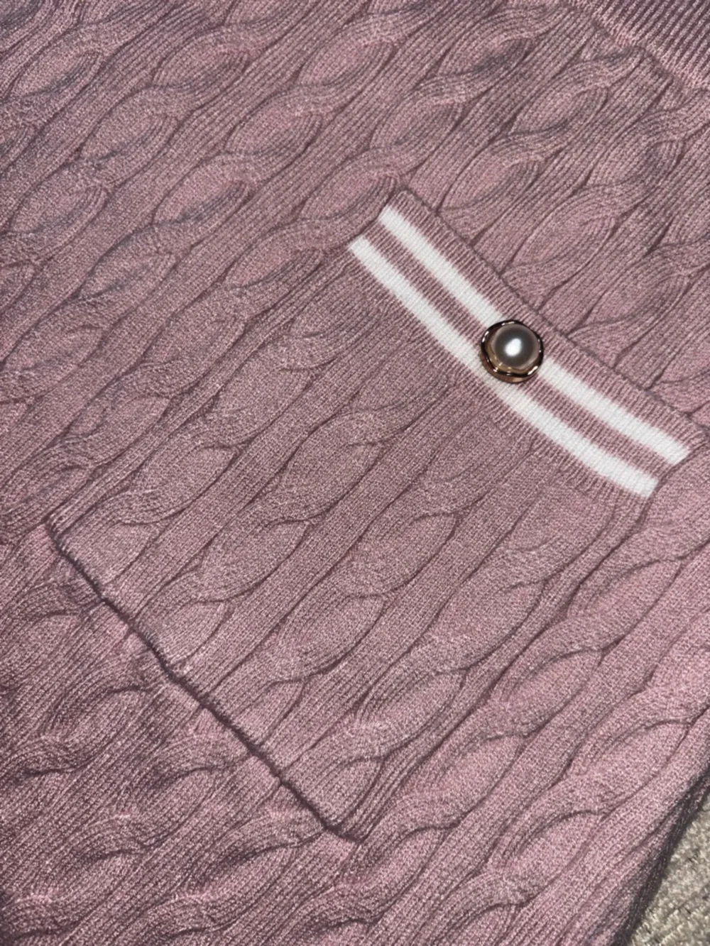 Sincerely Jules Small Pink Cable Knit Mini Skirt Coquette Preppy Soft Girl Chic